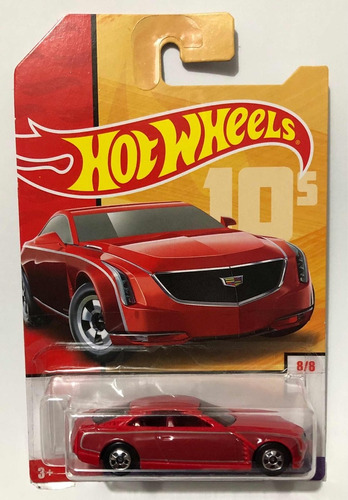 Carrito Hot Wheels Cadillac Elmiraj Rojo De Colección