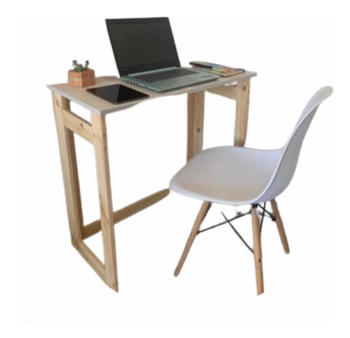 Mesa Plegable De Madera Y Melanina Para Teletrabajo 