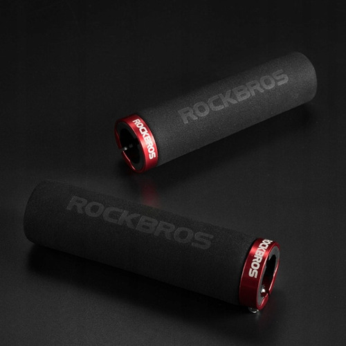 Grips De Esponja Con Bloqueo Para Bicicleta Rockbros