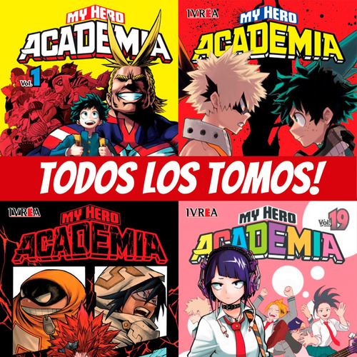 Manga - My Hero Academia - Elegí Numeros - Ivrea Shonen
