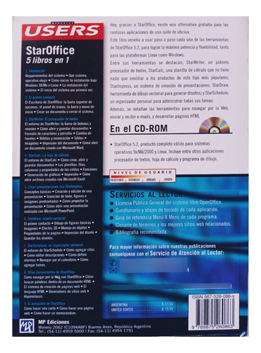 Staroffice 5 Libros En 1: Manual De Referencia.