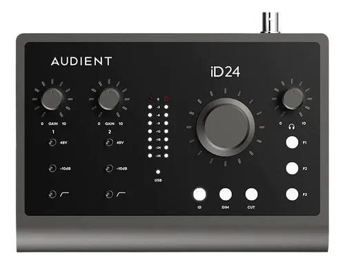 comprar Interfaz De Audio Audient Id24 Color Negro