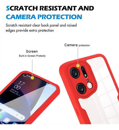 B Funda Para Oppo Reno 4z 5z 7 360 Paquetes Completos