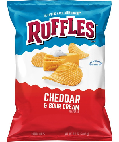 Ruffles Cheddar & Sour Cream (240.9g) 