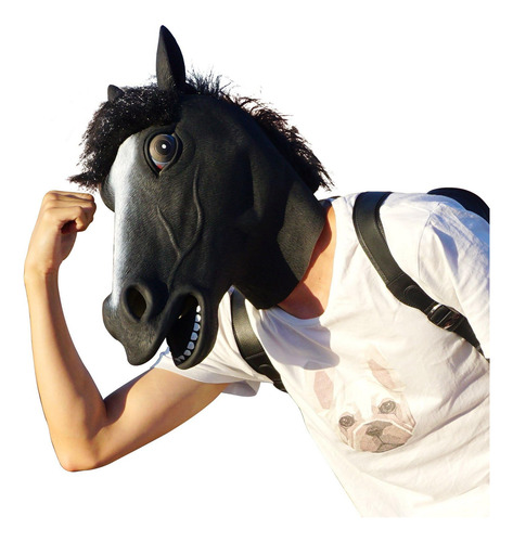 Máscara De Caballo Para Fiestas, Máscara De Cabeza De Caball