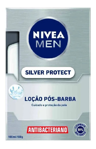 Locao Pos Barba Silver Protect Nivea 100ml