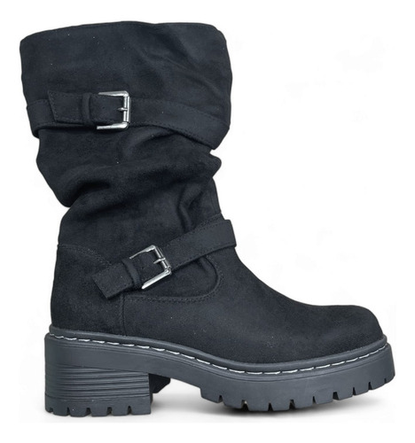 Botines Largos Térmicas Para Invierno De Mujer