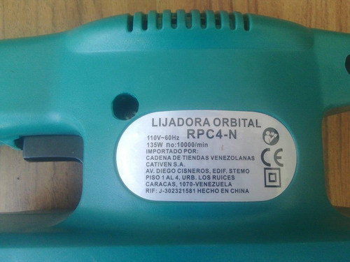 Imagen 4 de 5 de Lijadora Orbital