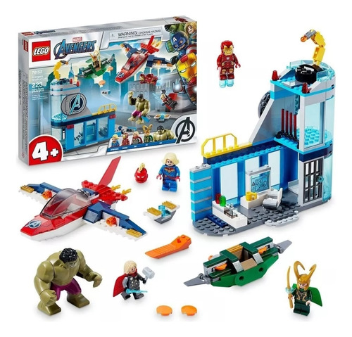 Lego Avangers De Marvel Irá De Loki 223 Pzs 