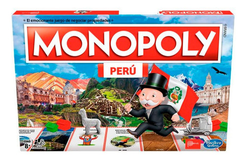 Juego De Mesa Monopoly Perú