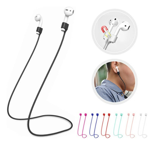  Correa Magnetica Antiperdida Para AirPods Combo X3