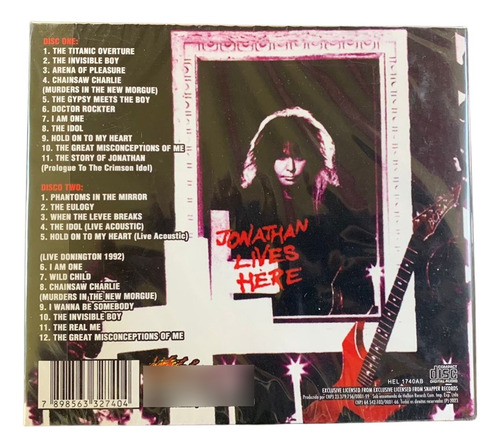 Cd W.a.s.p. - The Crimson Idol - Duplo - Digipack - Lacrado