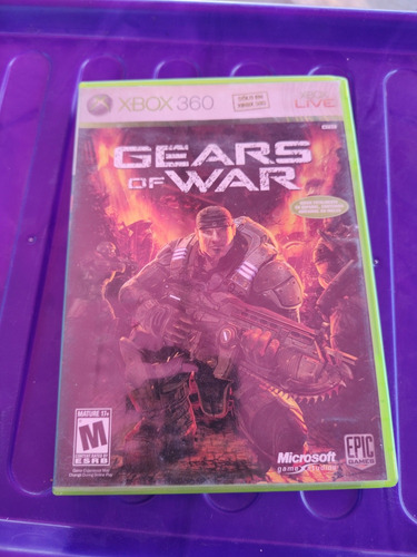 Videojuego Xbox 360 Gears Of War Español Disco Y Manual 