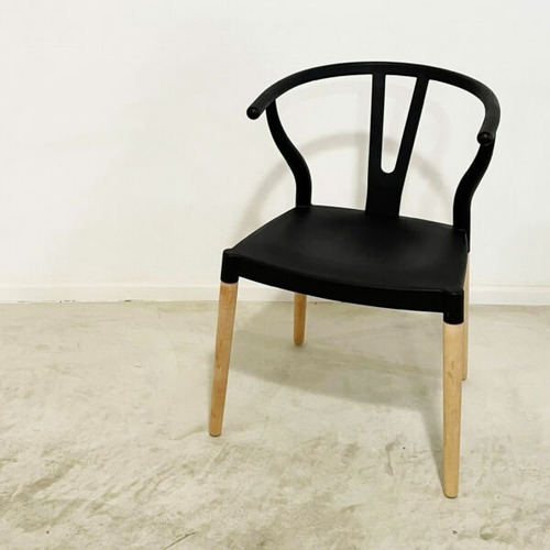 Pack 4 Sillas Nordica Wish Comedor O Terraza Estructura de la silla Negro