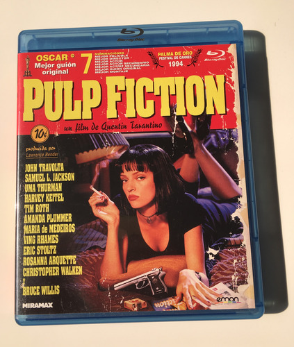 Película Tiempos Violentos Pulp Fiction Blu-ray Full Hd