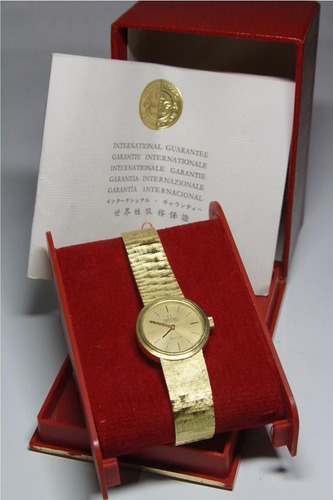 Relógio Omega De Ville Ouro Vintage