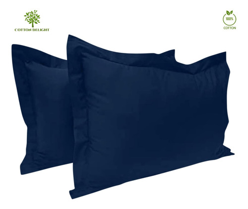 Cotton Delight King Pillow Shams Set De 2 100% De Algodón 20