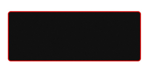 Mouse Pad gamer Redragon P003 Suzaku de goma xl 300mm x 800mm x 3mm negro/rojo