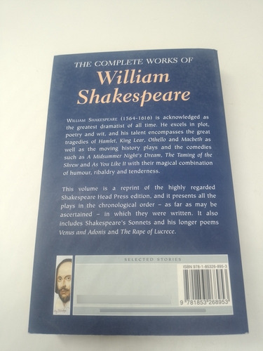 The Complete Works Of William Shakespeare Becky Surridge (Usado)