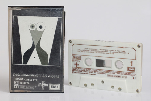 Cassette Don Cornelio Y La Zona 1987 1er. Album