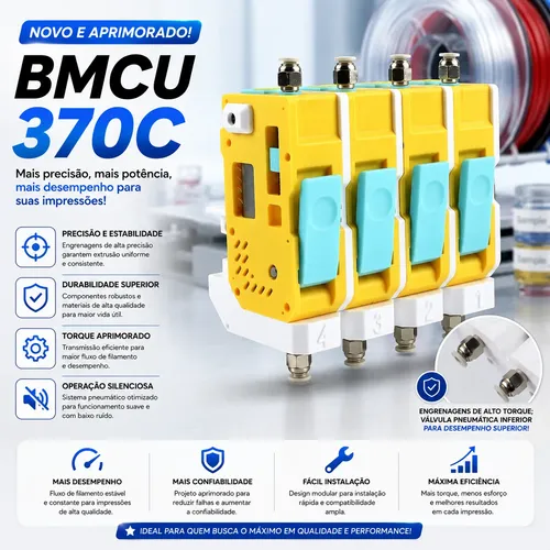 Bmcu 370c Ams Lite Para Bambu Lab A1 A1 Mini E P1s P2s P1p