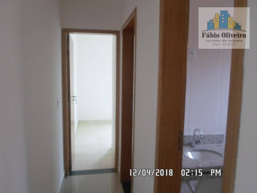 Cobertura Sem Condomínio ,com 2 Dormitórios À Venda, 44 M² Por R$ 270.000 - Vila Pires - Santo André/sp - Co0095