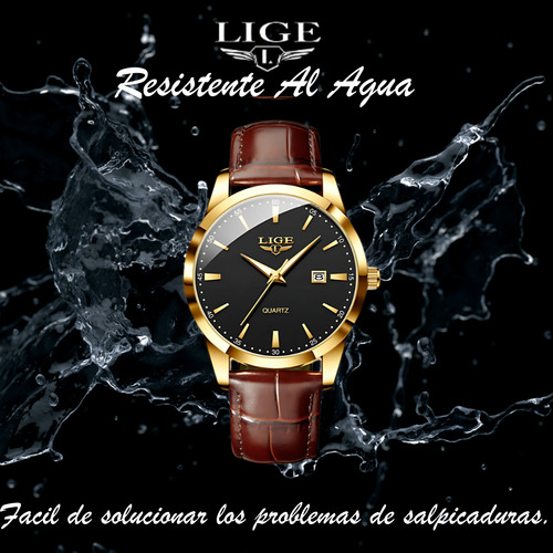 Reloj Casual Para Hombre Lige Correa Ajustable