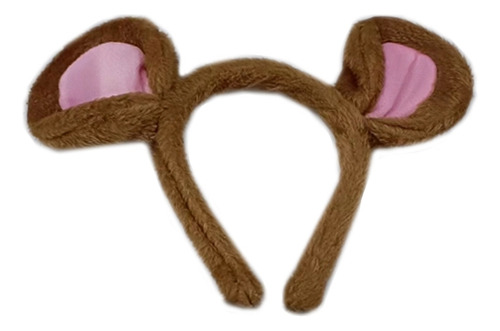 Diadema Con Forma De Oreja De Ratón Con Dibujos Animados Par