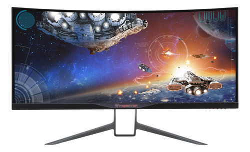 Monitor de jogador curvo Acer Predator X34 LCD 34" preto