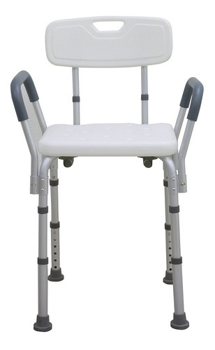 Silla Ducha Brazos Banco Ajustable Respaldo Antiderrapante