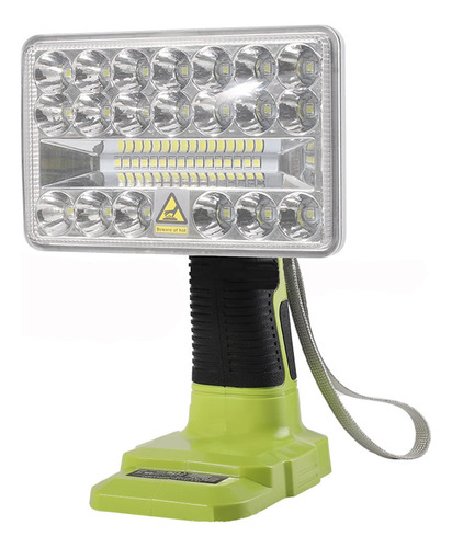 Luz Trabajo Recargable Para Ryobi Lampara Linterna Led Foco