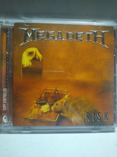 Megadeth Risk Cd Nuevo