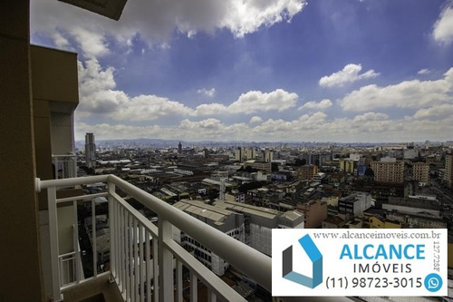 Imagem 14 de 30 de Apartamento Com 1 Dormitório À Venda, 33 M² Por R$ 245.000 - Brás - Centro São Paulo/sp | Alcance Imóveis - Ap00171 - 34235630