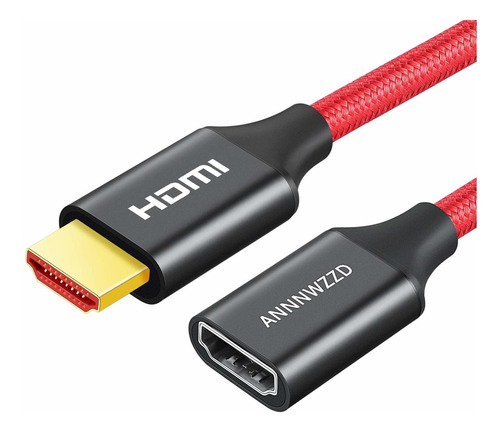 Hdmi 2.0 Cable Extension 4k 60hz Dama Soporta 3d Full Hd Bc