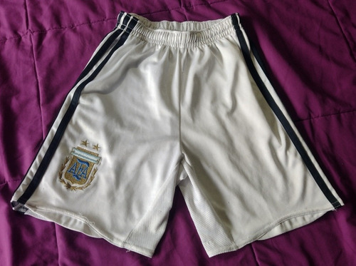 Imagen 1 de 5 de Shorts Viejo Blanco Selecc Argentina adidas Original Consult