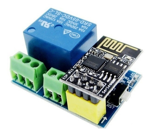 Módulo Wifi Esp8266 Esp-01s Con Relevador.