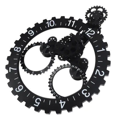 Reloj De Engranajes Mecánico De Estilo Europeo Retro