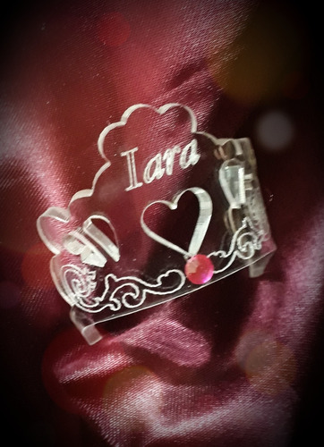 15 Años Combo Tiara. Ceremonia De Velas, Cintas, Pergaminos