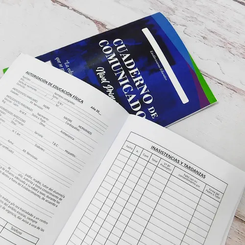 Cuaderno De Comunicados Generico Nivel Primario Packx100