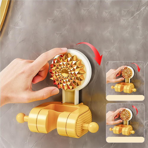 Soporte De Ducha Con Ventosa Ajustable Soporte Para Varita D
