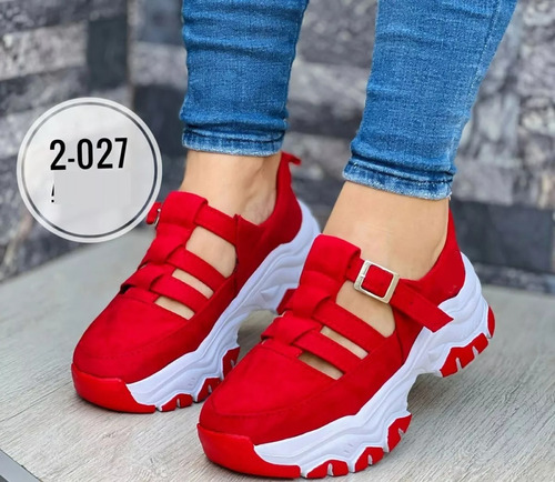 Zapatos Tenis Botas Tipo Canasta A Para Damas Mujeres