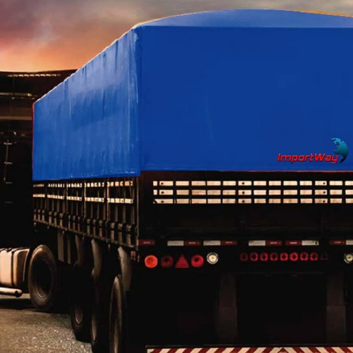 Imagem 10 de 10 de Lona Plastica Encerado 5x3 Azul Multiuso Impermeavel