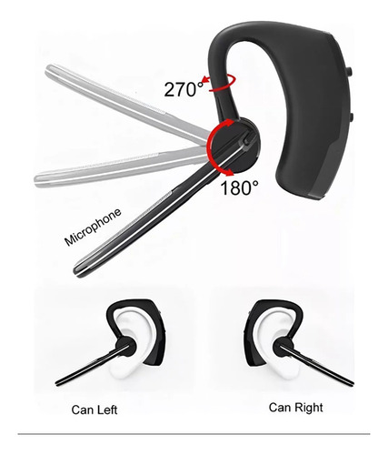 Auricular Inalámbrico Bluetooth Mono Manos Libres Oral V8
