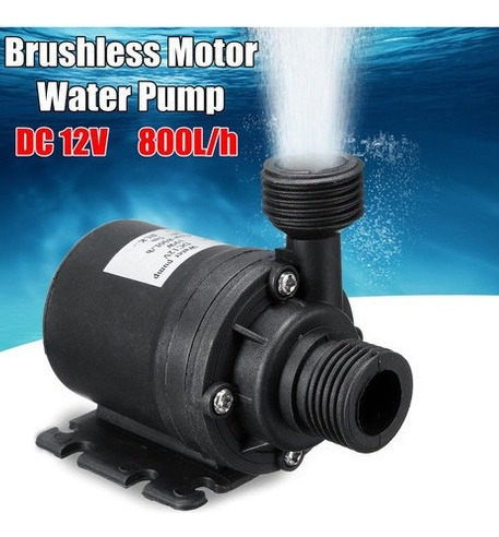 Bomba De Agua Sumergible Dc Brushless Motor 12v Volt Pequeña