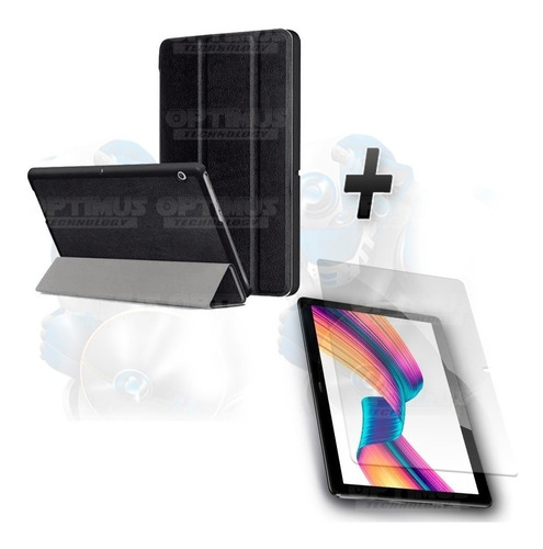 Kit Cristal Protector Vidrioy Forro Tablet Para Huawei T3 10
