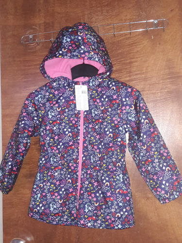 Chaqueta Floreada Marca Carter's Nueva Talla M/5-6 Por10$