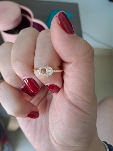 Anillo Tous Oro 18k Y Diaman Manifesto