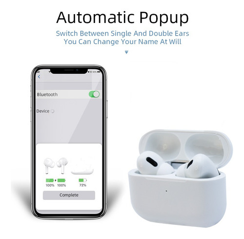 Audífonos Intraurales Inalámbricos Bluetooth Pro3 V5.0