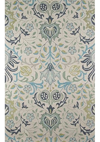 Rugs Newport Collection, 100% Wool Hand Tufted Loop Cut...