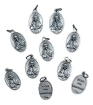 Comprar 10 Medallas Sagrado Corazón De Jesús - Dije 22 Mm - Italy 